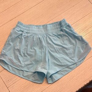 Lululemon Athletica Light Blue Athletic Shorts